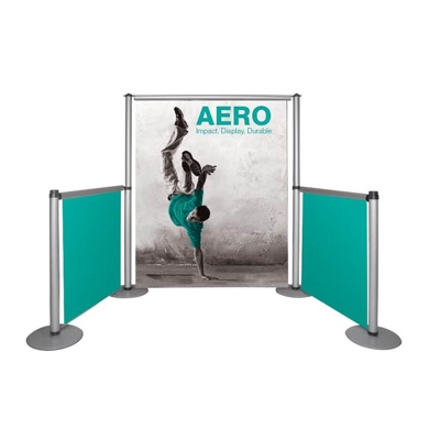 Multicolor Aluminium Roll Up Standee, Size: 6x3